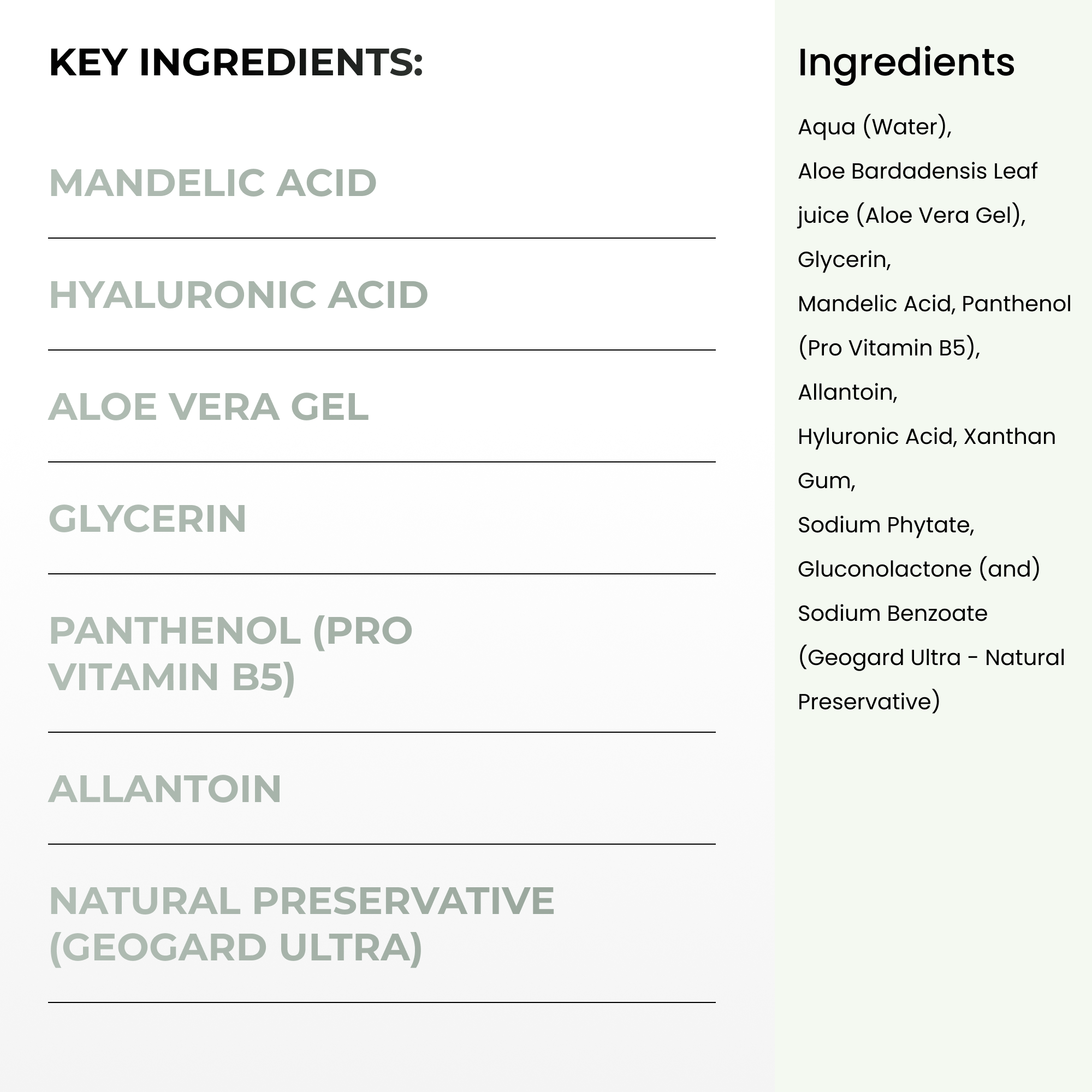 Mandelic Acid Serum